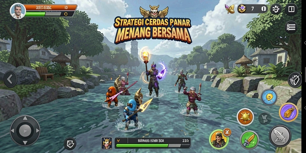 Tampilan gameplay <strong>33L</strong> dengan pertempuran strategis yang seru.