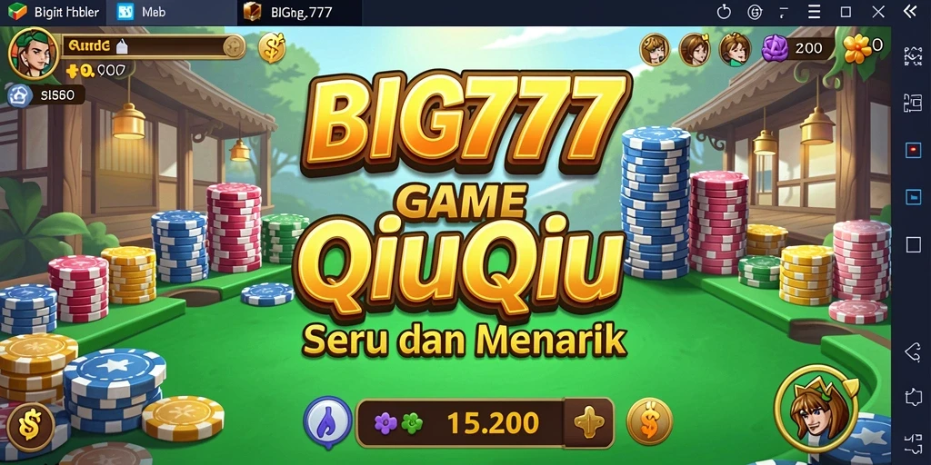 Tampilan gameplay QiuQiu yang mendebarkan dan menarik di BIG777.