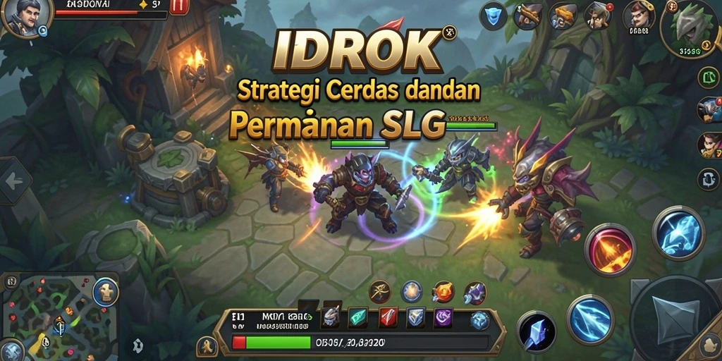 Tampilan menarik dari gameplay IDROK yang menegangkan.