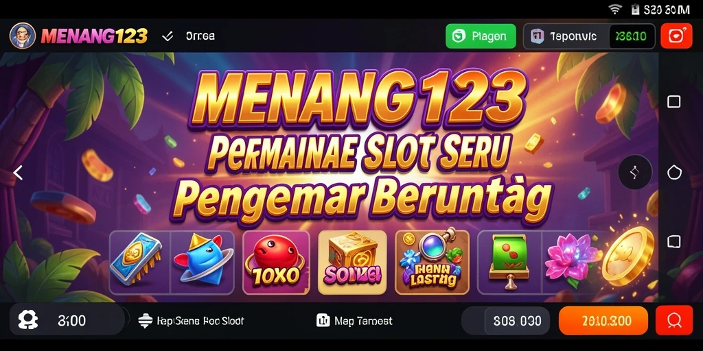 Screenshot gameplay menarik dari MENANG123 yang penuh warna.