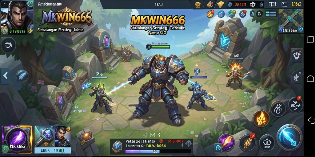 Gambaran gameplay seru dalam MKWIN666 yang mengasah strategi pemain.