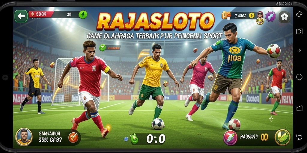 Tampilan gameplay RAJASLOTO yang seru dan kompetitif.